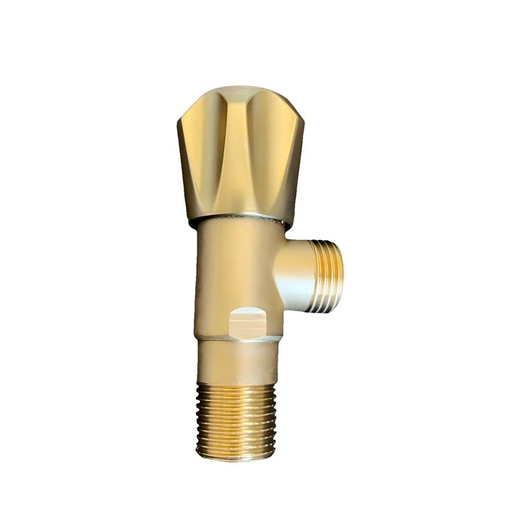 Brass-Coated Stainless Steel Angle Valve high quality